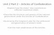 Unit 2 Part 2 Articles of Confederationvoliverushistory.weebly.com/uploads/1/0/8/9/... · Unit 2 Part 2 –Articles of Confederation •Explain how the states’ new constitutions