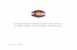 COLORADO SECRETARY OF STATE LOBBYING GUIDANCE MANUAL · 2020-05-20 · Colorado law requires professional lobbyists, lobbying firms, and state liaisons to file disclosure reports