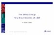 The Orkla Group First Four Months of 1999reports.huginonline.com/hugin/758967.pdf · Net acquisitions/sales portfolio investments -250 -18 421 ... NOK million 30 Apr 99 31 Dec 98
