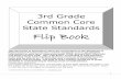 3rd Grade Common Core State Standards Flip Book · 1. Make sense of problems and persevere in solving them. In third grade, students know that doing mathematics involves solving problems