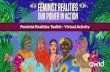 Feminist Realities Toolkit - Virtual Activity...Mobilize Increase collective power Feminist Realities... They are our power in action! Using the Toolkit It’s important to be clear