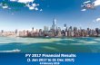 FY 2017 Financial Resultsinvestor.manulifeusreit.sg/misc/MUST-FY2017-Financial... · 2018-03-23 · FY 20171 Financial Highlights 6 Distributable Income US$46.7 million outperformed