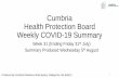 Cumbria Health Protection Board Weekly COVID-19 Summary · • New positive cases increased in Carlisle, South Lakeland, Allerdale and Barrow-in-Furness • Currently no change to