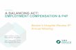 A BALANCING ACT: EMPLOYMENT COMPENSATION & P4P€¦ · A BALANCING ACT: EMPLOYMENT ... Hospital Quality Incentive Demonstration (HQID) for over 250 hospitals: 2003-2009 ... • Hourly