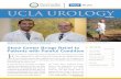 UCLA Urology · Letter from the Chair p5 Residents’ Research p6 New Faces p7 The Men’s Clinic at UCLA p8 UPDATE Above left: Drs. Nishant Patel (l.) and Matthew Dunn (r.) lead