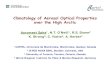 Climatology of Aerosol Optical Properties over the High Arctic ......Climatology of Aerosol Optical Properties over the High Arctic Auromeet Saha 1, N.T. O’Neill , R.S. Stone2 K.