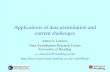 Applications of data assimilation and current …Applications of data assimilation and current challenges Amos S. Lawless Data Assimilation Research Centre University of Reading a.s.lawless@reading.ac.ukNext