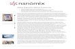Mobile Diagnostics Without Compromise - Nano · Nanōmix is the leader in the development of mobile point-of-care diagnostics, with a platform and assays that provide rapid, accurate,