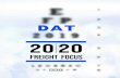 Truck Loads - DAT · Railroad Freight Ocean Freight Air Freight 4% 2% 16% 7% 2019: A YEAR OF MIXED SIGNALS The trucking industry, however, saw growth. Declines in key sectors of the