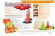 Know the Basics of Delineator - Home | MATHESON€¦ · athletic events, obstacle courses or similar events • Only lime green or orange cones may be used on ... reflective tape