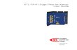 XTL-FA-01 Edge Filter for Xenus: User Guide€¦ · Edge Filter for Xenus: User Guide Xenus Filter Copley Controls Corp. 11 1.5.3: Cable Notes 1 Keep the Edge Filter J1 to Xenus J2
