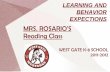 MRS. ROSARIO'S Reading Classilovelearning2.weebly.com/uploads/9/1/1/7/9117195/... · pass in the late pass bin. tardies you are considered late when you have not already walking through