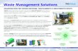 140827 Waste Management Solutions - TagItalia€¦ · Waste Management Solutions Una soluzione per la gestione parco mezzi che utilizza la tecnologia RFID semi attiva 2.45GHz di TagMaster