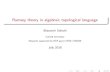 Ramsey theory in algebraic topological languagecarlucci/RaTLoCC18/program/slides_sole… · Todorcevic, Introduction to Ramsey spaces, 2010 Solecki, Abstract approach to nite Ramsey