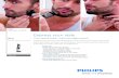 QS6140/41 Philips beard styler and shaverpdf.lowes.com/useandcareguides/075020025289_use.pdf · Beard styler and shaver Pro Beard and stubble trimmer A full size (32mm) beard and