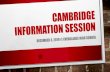 Cambridge Information Session · 2019-12-04 · cambridge progression at ehs • you have three years to pass seven courses for the aice diploma • if a student begins aice courses