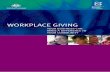 FACS • WORKPLACE GIVING€¦ · more ‘good work’ and help more people. Community organisations also often find long-term donors through workplace giving – employees who are