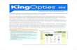 KOPPELING MET WEBWINKEL /4 - King Software · Onderhoud webshop-koppeling Afh. van type per jaar MET EEN MAGENTO-WEBWINKEL IN COMBINATIE MET KING FINANCIEEL/FACTUREREN Opties afhankelijk