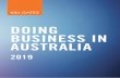 DOING BUSINESS IN AUSTRALIA · antitrust and competition law 17 key consumer protection provisions 20 anti-money laundering 21 brand and ip protection 22 brand and ip protection 23