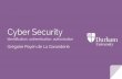 Cyber Security · Cyber Security Identiﬁcation, authentication, authorization Grégoire Payen de La Garanderie. Access Control Access to the resources: ... Biometrics (ﬁngerprints,