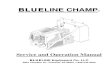 Congratulations on your purchase of the THERMALWAVE 5M ... - Blueline/Manual Cham… · BLUELINE CHAMP Service and Operation Manual BLUELINE Equipment Co. LLC 2604 Liberator Dr.,