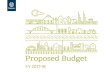 Proposed Budget - Metro · 4/13/2017  · 2017-18 Proposed Budget Property tax levy FY 2016-17 Amended Budget FY 2017-18 Proposed Property Taxes Budget Permanent Operating Rate (per