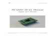 P0-GMD-20-01 Manual · 2011-11-18 · P0-GMD-20-01 Manual  Sense the Motion - 1 - P0-GMD-20-01 Manual (Digital Gyro Module)