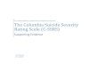 The Columbia Lighthouse Project/Center for Suicide Risk ... · 12/12/2019  · The Columbia Lighthouse Project/Center for Suicide Risk Assessment The Columbia Suicide Severity ...