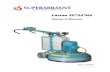Lavina 32 /32 HVlv32+green.pdf · Superabrasive Owner’s Manual – Lavina32®/32®HV 09/2009 5 Machine characteristics The Lavina 32®/32®HV is made of two main component sections: