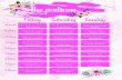 The podium - EveryWoman Expo · 2018-05-31 · 13 The podium Friday Saturday Sunday 10.45am 11.30am 12.15pm 1.00pm 2.00pm 2.45pm 3.30pm 4.15pm 5.00pm Mediumship Connection: Proof