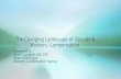 The Changing Landscape of Opioids & Workers’ Compensation · Topics include: History of the opioid rules. Specificrule language. Understanding the definition of “chronic” in
