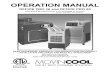 OPERATION MANUAL - H-Mac … · Congratulations on purchasing the MovinCool portable air conditioner. This manual explains how to assemble, install and operate the MovinCool Office