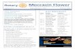 Moccasin Flower - Microsoft...Bruce Rohde, Jerry Schliep, Lorrie Swancutt, Jerry Williams NEW MEMBER: Armin Budimlic Moccasin Flower Official Publication of The Rotary Club of Rochester,