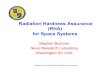 Radiation Hardness Assurance (RHA) for Space …©rcoles_17...DSCC Number (Defense Supply Center Columbus) Presented by S. Buchner at SERESSA at Puebla, Mexico, December, 2015 30 Part