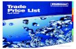 Trade Price List - Philmac · Introduction 2 3G METRIC/IMPERIAL TM Introduction 4 - 5 Fittings Range 6 - 9 ... Patent protected the Metric/ImperialTM plastic compression fitting is