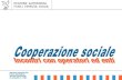 Comitato regionale tecnico consultivo per la cooperazione ... · cooperazione sociale Trieste, 29 ottobre 2018 Direzione Centrale Salute Politiche Sociali e Disabilità Area politiche