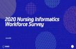 2020 Nursing Informatics Workforce Survey · 5/15/2020  · 2020 NURSING INFORMATICS WORKFORCE SURVEY 4 Executive Summary Building upon research that began in 2004, the HIMSS 2020