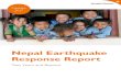 Nepal Earthquake Response Report - World Vision · 2 UNOCHA, Nepal Earthquake Humanitarian Response Report, September 2015. The 7.8 magnitude earthquake that shook Nepal on 25 April
