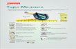 Tape Measure - Makitamakita.ae/media/leaflets/Download_Leaflets/tape_measure_view.pdf · Tape Measure Makita measurement tape which is highly durable and convenient to use. Normally