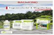 Fugenmaterial & Wegedecken - BAUKING€¦ · STONES ECO FUGENSAND in Natursteinpflaster, Beton-steinpflaster, Platten- und Klinkerbelägen. Geeignet für Flächen wie z. B. Gartenwege,