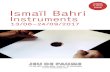 DOSSIER DE PRESSE #BAHRI Ismaïl Bahri InstrumentsDOSSIER DE PRESSE 1, PLACE DE LA CONCORDE · PARIS 8 E · M CONCORDE #BAHRI Ismaïl Bahri Instruments 13/06–24/09/2017 2 Ismaïl