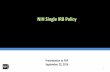 NIH Single IRB Policy - The FDPthefdp.org/default/assets/File/Presentations/NIHSIRBSept... · 2020. 4. 7. · Presentation Overview Overview of the NIH sIRB Policy Valery Gordon,