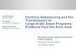 Presentation Portfolio Rebalancing and the …...2016/10/27  · Rubric Portfolio Rebalancing and the Transmission of Large-Scale Asset Programs: Evidence from the Euro Area Ugo Albertazzi