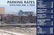 2020 Parking Rates - mccarran.com€¦ · Long Term Garages 0 - 3 Hours..... $10 Each Additional Hour..... $2 Daily Maximum ..... $18 Economy Parking 0 - 2 Hours..... $4 Each Additional
