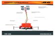 8308AN Lighting Tower - Access Hire Australia · 8308AN Lighting Tower 131 JLG Hydraulic articulated tilt jib to position lights horizontal or vertical Steel cabinets with lockable
