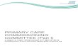 PRIMARY CARE COMMISSIONING COMMITTEE (Part I) · MoLCV Medicines of limited clinical value MOU Memorandum of understanding MPIG Minimum Practice Income Guarantee MSK Musculoskeletal
