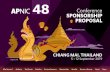 ˆ˛˙ˇ˛˘ ˝ ˝ˇ˙˝˙˛ - APNIC Conferences – APNIC · Why sponsor the APNIC 48 conference? Engage with the Internet community APNIC conference sponsors are exposed to a highly