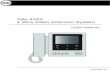 Yale 4202 2 Wire Video Intercom System · S-: Lock power(-) output, connect to the power(-) input of locks only when using the camera to power the locks, if using the external power