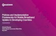 Policies and Implementation Frameworks for Mobile ...€¦ · Successful and profitable businesses globally. Harmonization and Standardization Enabling Regulatory Environments. Including