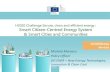 Smart Citizen-Centred Energy System & Smart Cities and ...€¦ · & Smart Cities and Communities Michela Marasco Policy Officer DG ENER –New Energy Technologies, Innovation & Clean